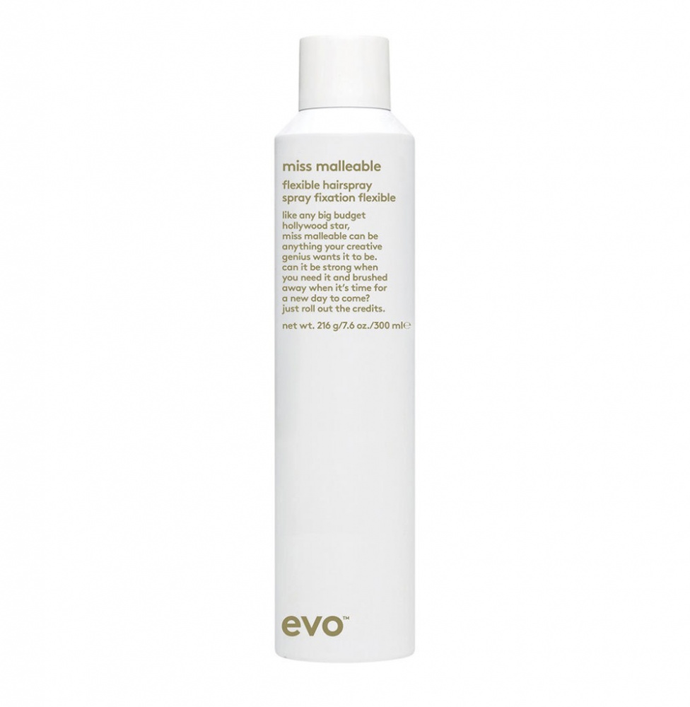 evo miss malleable flexible hairspray